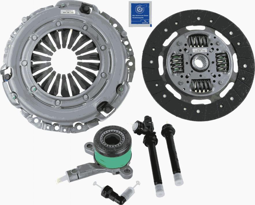 SACHS 3000 990 399 - Clutch Kit autospares.lv