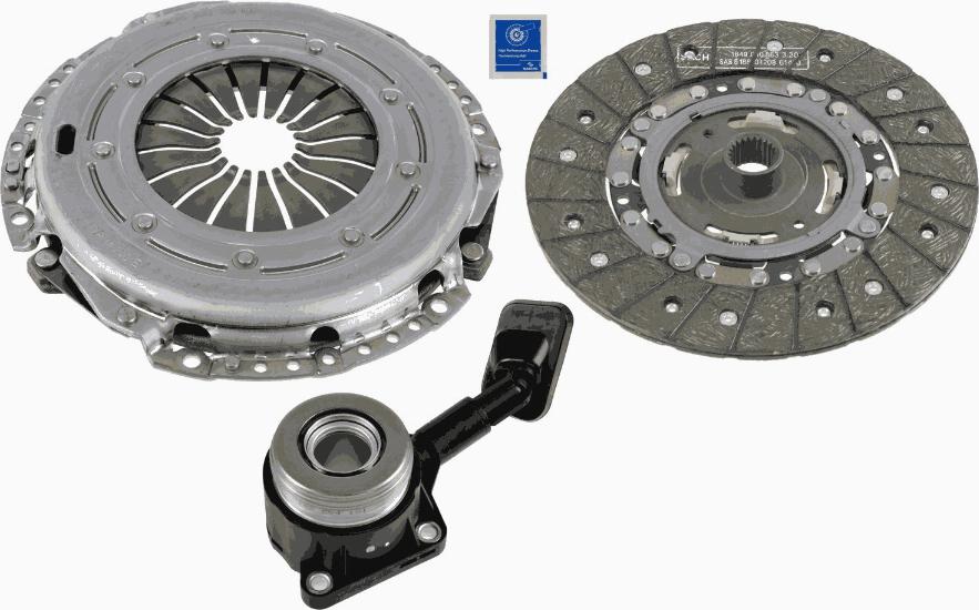 SACHS 3000 990 392 - Clutch Kit autospares.lv