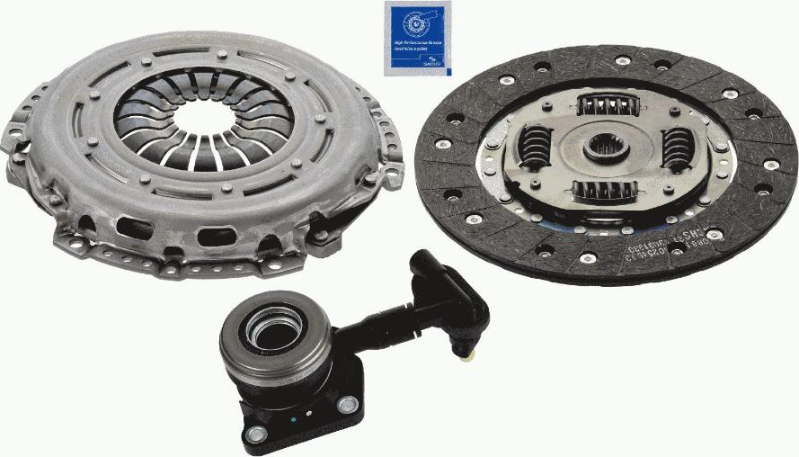 SACHS 3000 990 342 - Clutch Kit autospares.lv