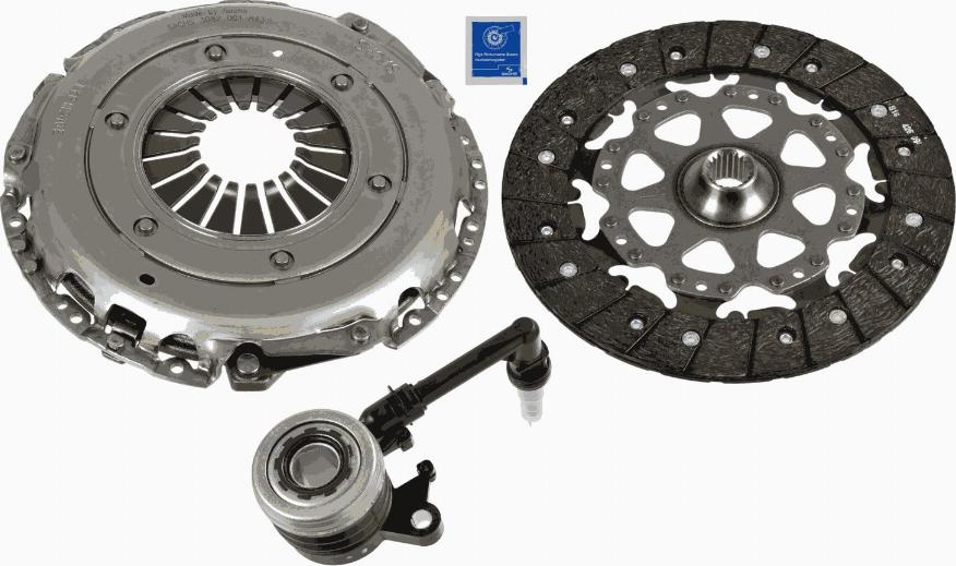 SACHS 3000 990 385 - Clutch Kit autospares.lv