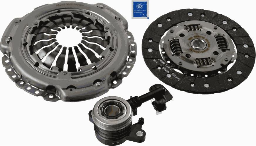 SACHS 3000 990 386 - Clutch Kit autospares.lv