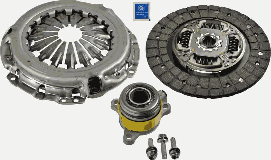 SACHS 3000 990 333 - Clutch Kit autospares.lv