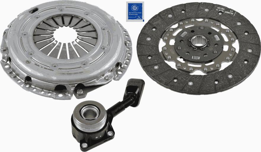 SACHS 3000 990 378 - Clutch Kit autospares.lv