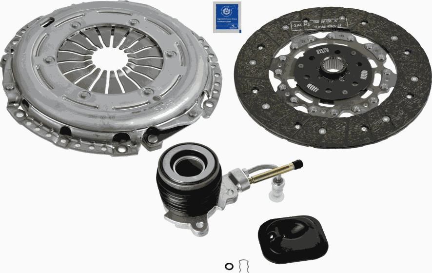 SACHS 3000 990 295 - Clutch Kit autospares.lv