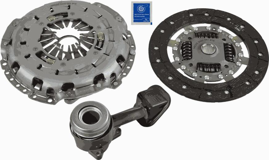 SACHS 3000 990 234 - Clutch Kit autospares.lv