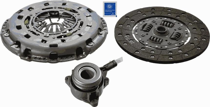 SACHS 3000 990 226 - Clutch Kit autospares.lv