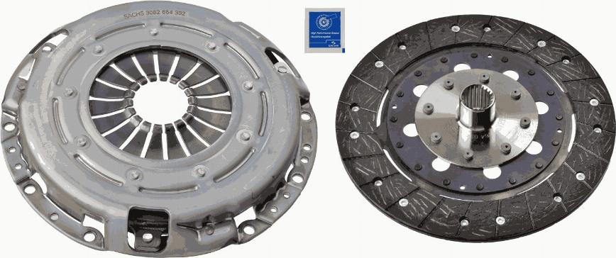 SACHS 3000 954 402 - Clutch Kit autospares.lv