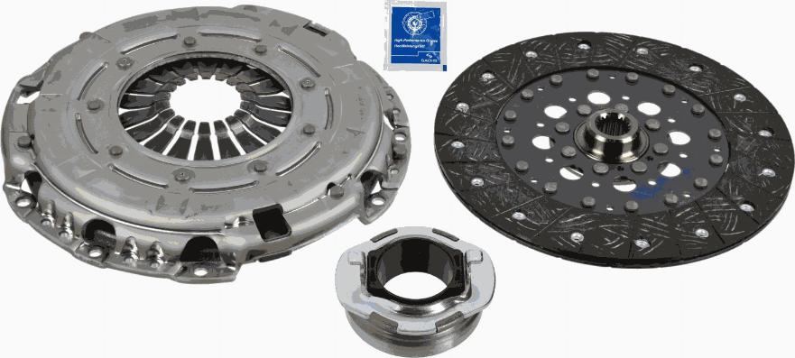 SACHS 3000 954 418 - Clutch Kit autospares.lv