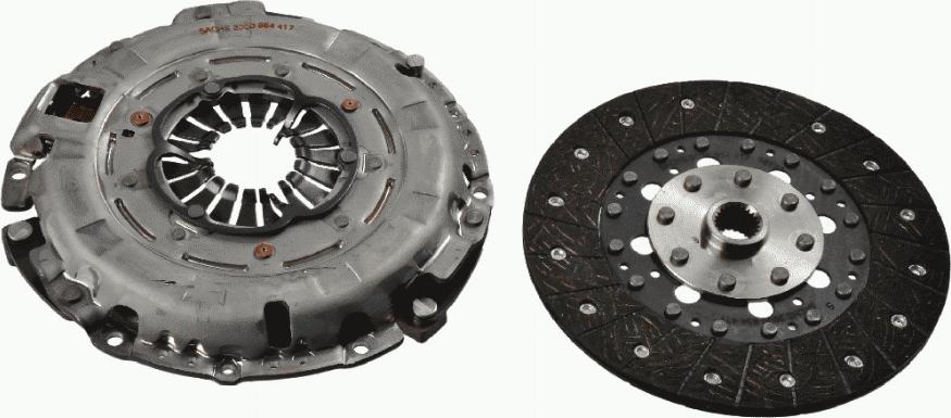 SACHS 3000 954 417 - Clutch Kit autospares.lv