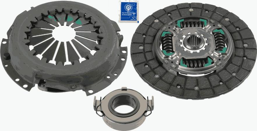 SACHS 3000 954 063 - Clutch Kit autospares.lv