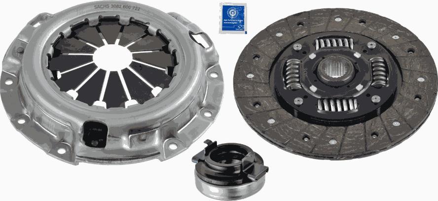 SACHS 3000 954 072 - Clutch Kit autospares.lv