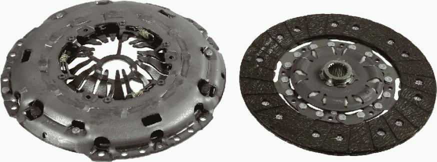 SACHS 3000 950 949 - Clutch Kit autospares.lv