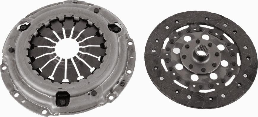 SACHS 3000 950 957 - Clutch Kit autospares.lv