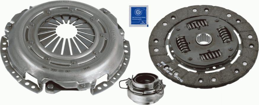 SACHS 3000 950 902 - Clutch Kit autospares.lv