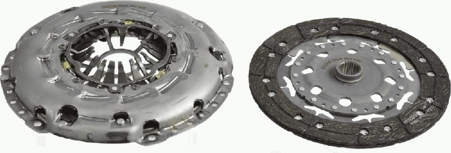 SACHS 3000 950 935 - Clutch Kit autospares.lv