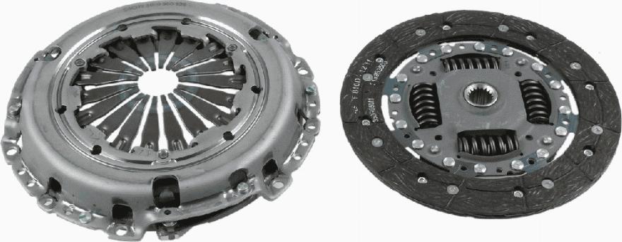 SACHS 3000 950 926 - Clutch Kit autospares.lv