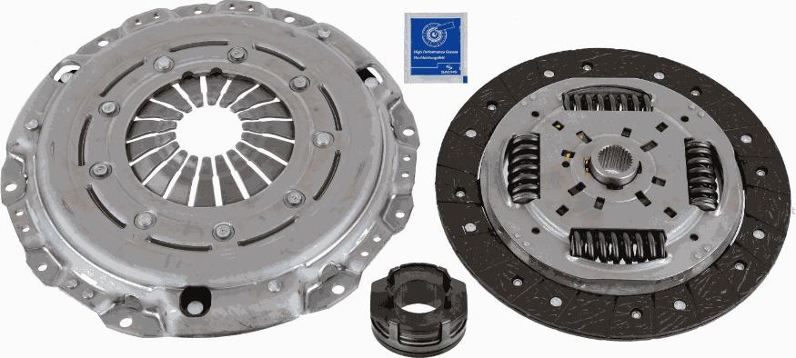 SACHS 3000 950 691 - Clutch Kit autospares.lv