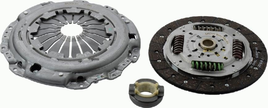 SACHS 3000 950 654 - Clutch Kit autospares.lv