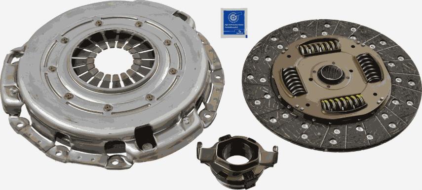 SACHS 3000 950 660 - Clutch Kit autospares.lv