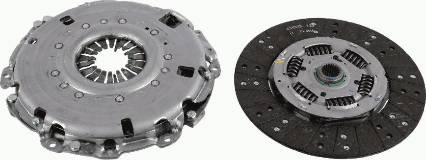 SACHS 3000 950 689 - Clutch Kit autospares.lv