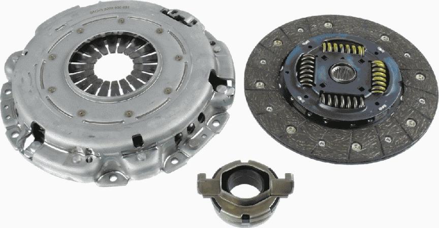 SACHS 3000 950 631 - Clutch Kit autospares.lv