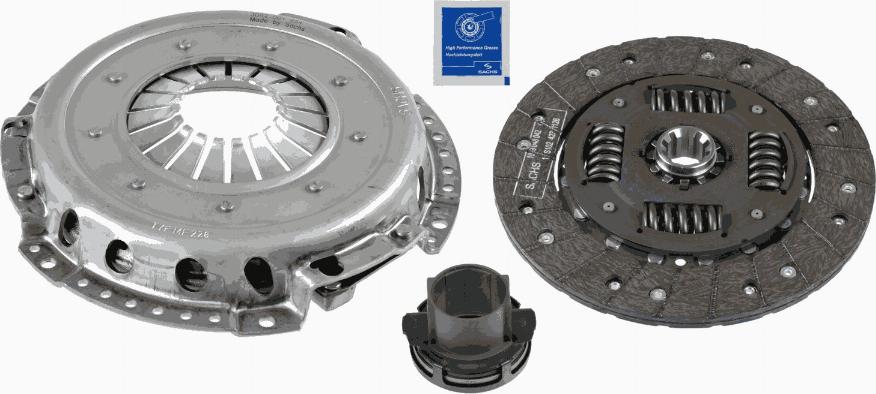 SACHS 3000 950 058 - Clutch Kit autospares.lv