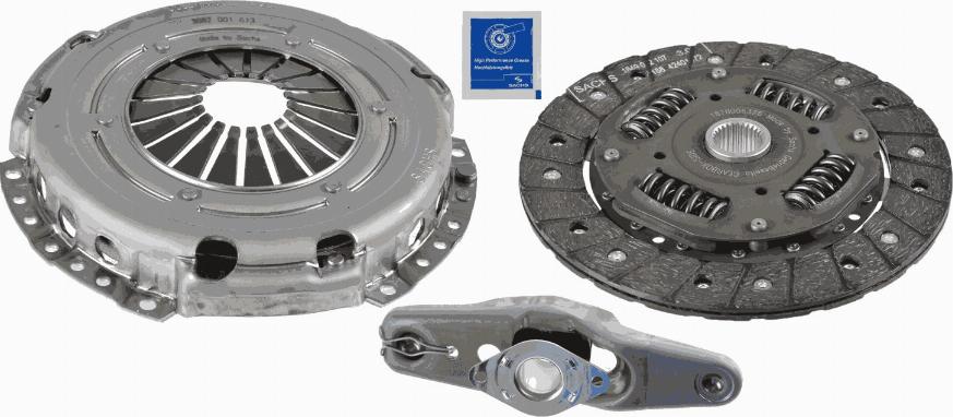 SACHS 3000 950 064 - Clutch Kit autospares.lv