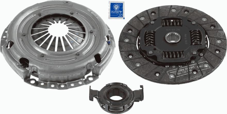 SACHS 3000 950 007 - Clutch Kit autospares.lv