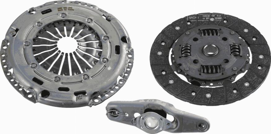 SACHS 3000 950 072 - Clutch Kit autospares.lv