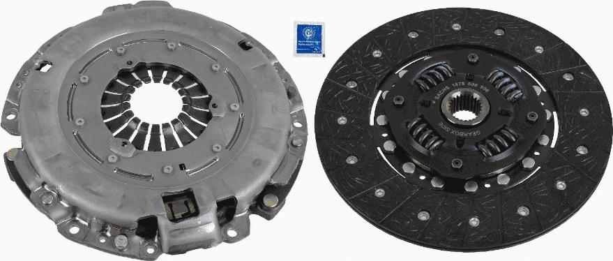 SACHS 3000 950 849 - Clutch Kit autospares.lv