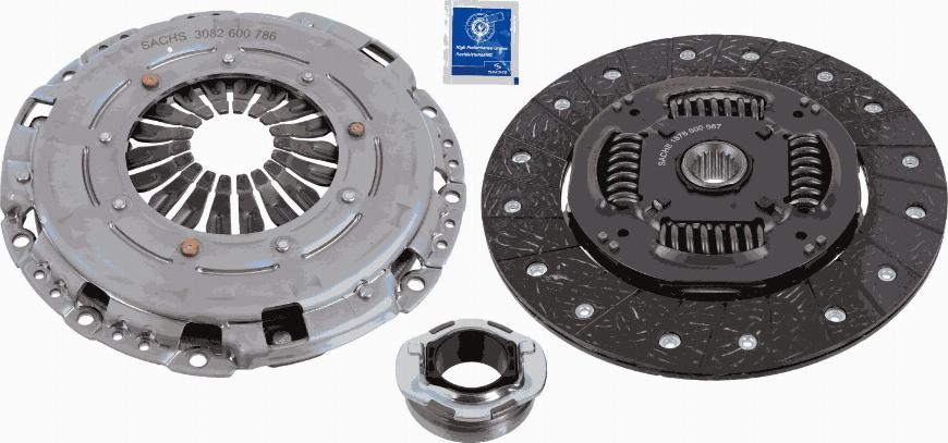 SACHS 3000 950 840 - Clutch Kit autospares.lv