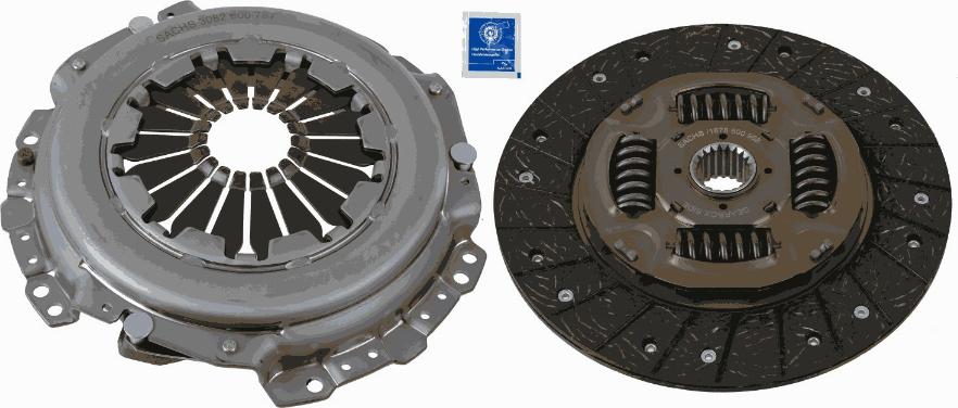 SACHS 3000 950 841 - Clutch Kit autospares.lv