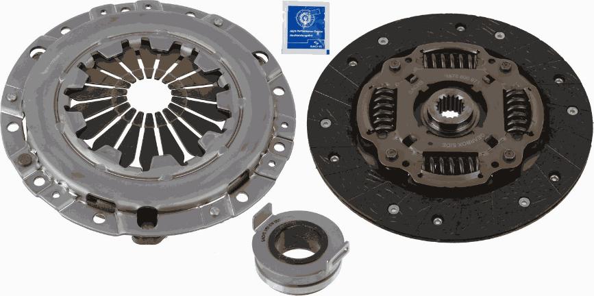 SACHS 3000 950 856 - Clutch Kit autospares.lv