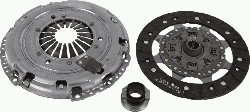 SACHS 3000 950 796 - Clutch Kit autospares.lv