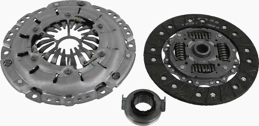 SACHS 3000 950 790 - Clutch Kit autospares.lv