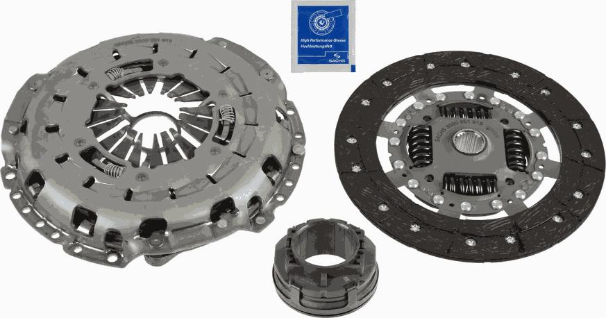 SACHS 3000 950 740 - Clutch Kit autospares.lv