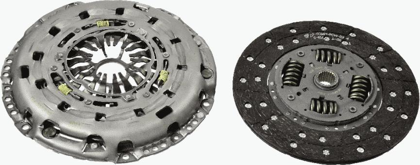 SACHS 3000 950 743 - Clutch Kit autospares.lv