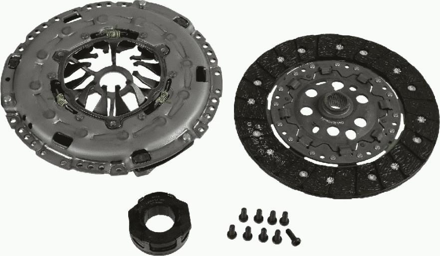 SACHS 3000 950 757 - Clutch Kit autospares.lv