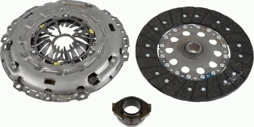 SACHS 3000 950 718 - Clutch Kit autospares.lv