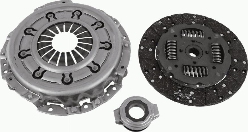 SACHS 3000 950 786 - Clutch Kit autospares.lv