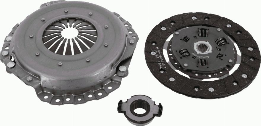 SACHS 3000 950 783 - Clutch Kit autospares.lv