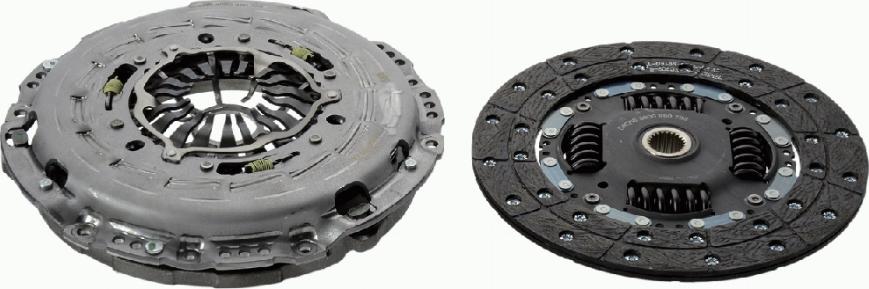 SACHS 3000 950 733 - Clutch Kit autospares.lv