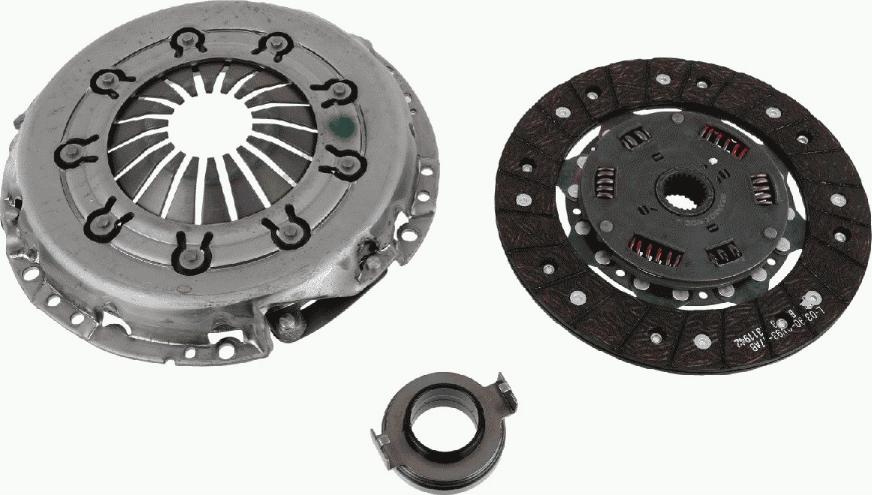 SACHS 3000 950 773 - Clutch Kit autospares.lv