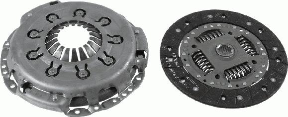 SACHS 3 000 951 986 - Clutch Kit autospares.lv