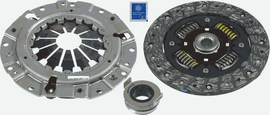 SACHS 3000 951 459 - Clutch Kit autospares.lv