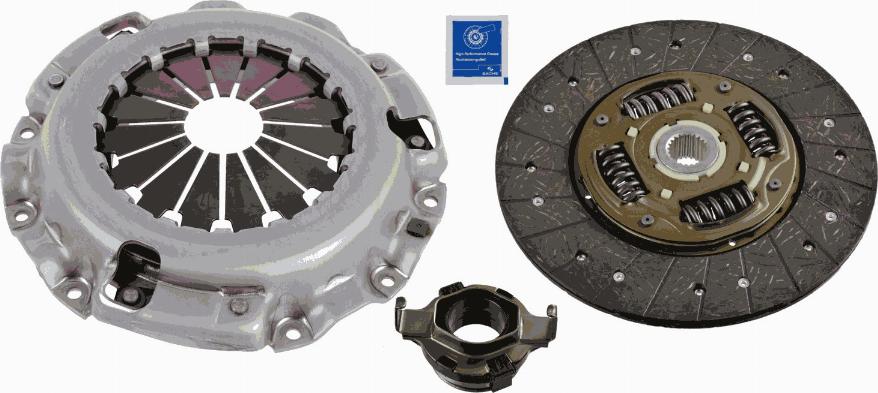 SACHS 3000 951 450 - Clutch Kit autospares.lv