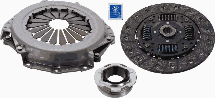 SACHS 3000 951 461 - Clutch Kit autospares.lv