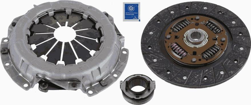 SACHS 3000 951 409 - Clutch Kit autospares.lv