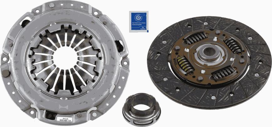 SACHS 3000 951 404 - Clutch Kit autospares.lv