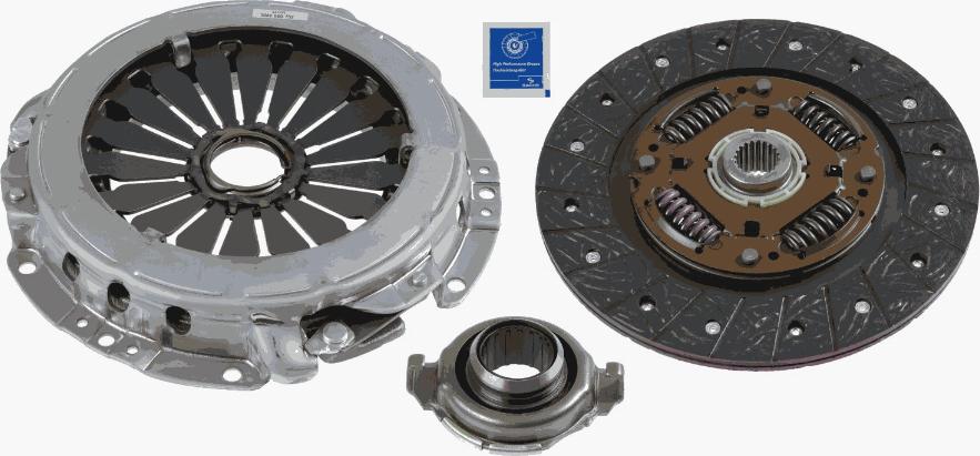 SACHS 3000 951 406 - Clutch Kit autospares.lv